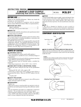 M-system Current Loop Supply M3LDY User manual