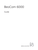 Bang & Olufsen BeoCom 6000 User manual