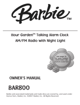 Barbie BAR800 Owner's manual