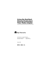 Bay Networks BayStack Fiber Media Adapter User manual