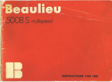 BEAULIEU 5008 S User manual