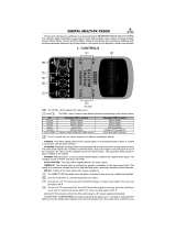 Behringer BEHRINGER Digital Multi-FX FX600 User manual