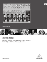 Behringer XENYX 1002B User manual