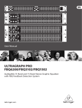 Behringer FBQ6200 User manual