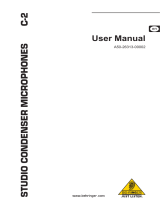 Behringer C-2 User manual