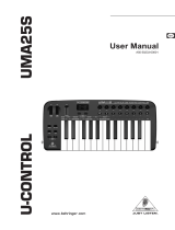 Behringer UMA25S User manual