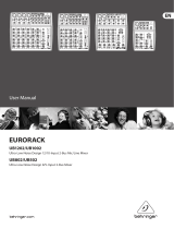 Behringer Eurorack UB802 User manual