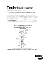 BENDIX TCH-001-031 User manual