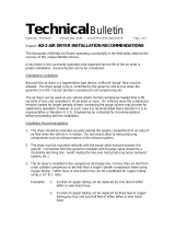 BENDIX TCH-008-005 User manual