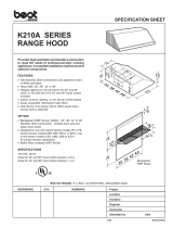 Broan K210A User manual