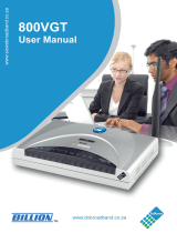 Billion 800VGT User manual