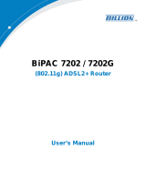 Billion 7202G User manual