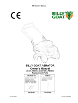 Billy Goat AE401 User manual