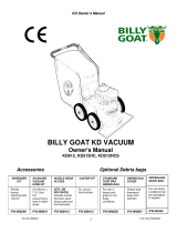 Billy Goat KD512HC User manual