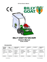 Billy Goat KV600 User manual