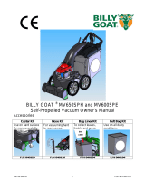 Billy Goat MV600SPE User manual
