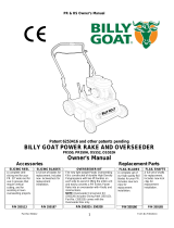 Billy Goat OS552 User manual