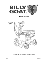 Billy Goat SC121H User manual