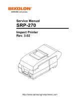 BIXOLON SRP-270 User manual
