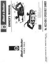 Black & Decker 4022-836 User manual