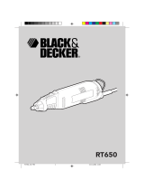 Black & Decker RT650 User manual