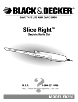 Black & Decker Slice Right EK350 User manual