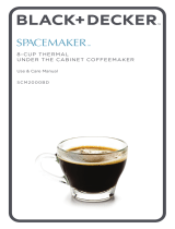 Black & Decker Spacemaker SCM1000BD User guide