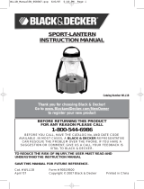 Black & Decker WLL1B User manual