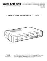 Black Box KV7021A User manual