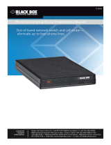 Black Box TL500A User manual