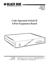Black Box Code SW590A-R2 User manual