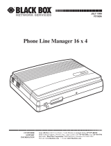 Black Box FX160A User manual