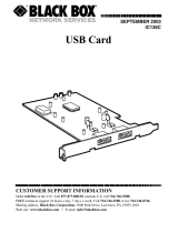Black Box IC136C User manual
