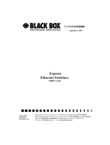 Black Box LB9017A-R3 User manual