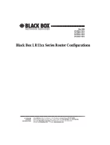 Black Box LR1104A-T1/E1 User manual