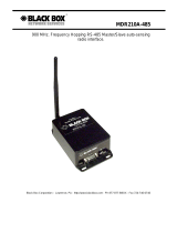 Black Box MDR210A-485 User manual