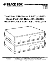 Black Box USB Director RS-232 User manual