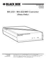 Black Box RS IC107AE-R3 User manual