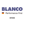 BLANCO BFDW8 User manual