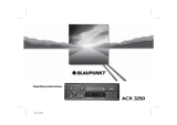 Blaupunkt ACR 3250 User manual