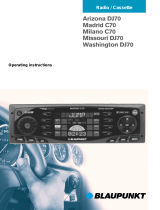 Blaupunkt Madrid C70 User manual