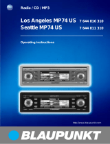 Blaupunkt Los Angeles MP74 User manual