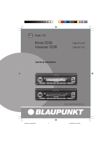 Blaupunkt bristol cd 36 User manual