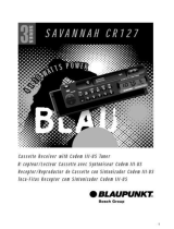 Blaupunkt CR127 User manual