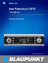 Blaupunkt CD72 User manual
