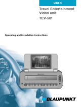 Blaupunkt TEV-501 User manual