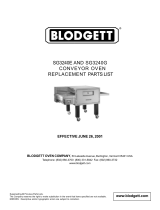 Blodgett SG3240E User manual