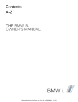 BMW 2015 i8 Owner's manual