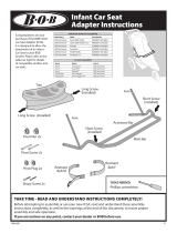 BOB INFANT CAR SEAT ADAPTER User manual