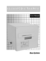 Boca Systems Adjustable MC Ghost User manual